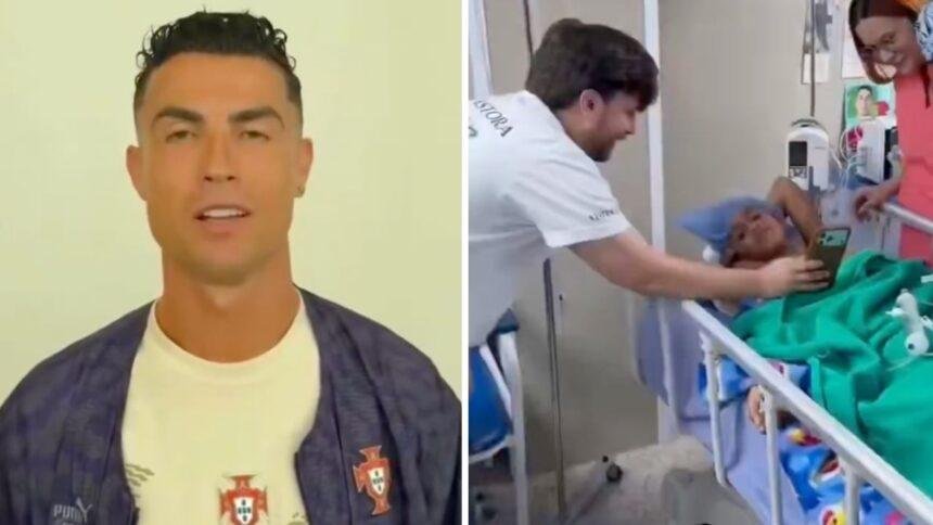 Cristiano Ronaldo invita a un niño afectado por sismos en Venezuela
