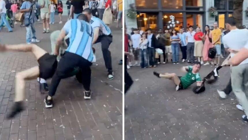 Cuatro aficionados argentinos agreden a un mexicano en evento en EE. UU.