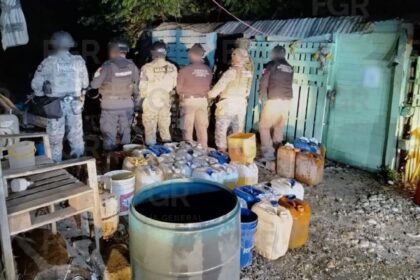 decomisan mas de 2 mil litros de huachicol en ayotlan Decomisan más de 2 mil litros de huachicol en Ayotlán, Jalisco