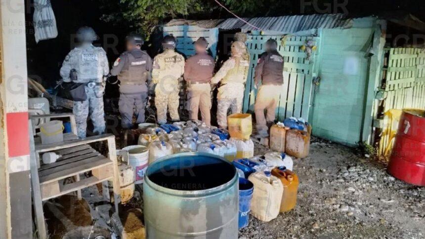 decomisan mas de 2 mil litros de huachicol en ayotlan Decomisan más de 2 mil litros de huachicol en Ayotlán, Jalisco