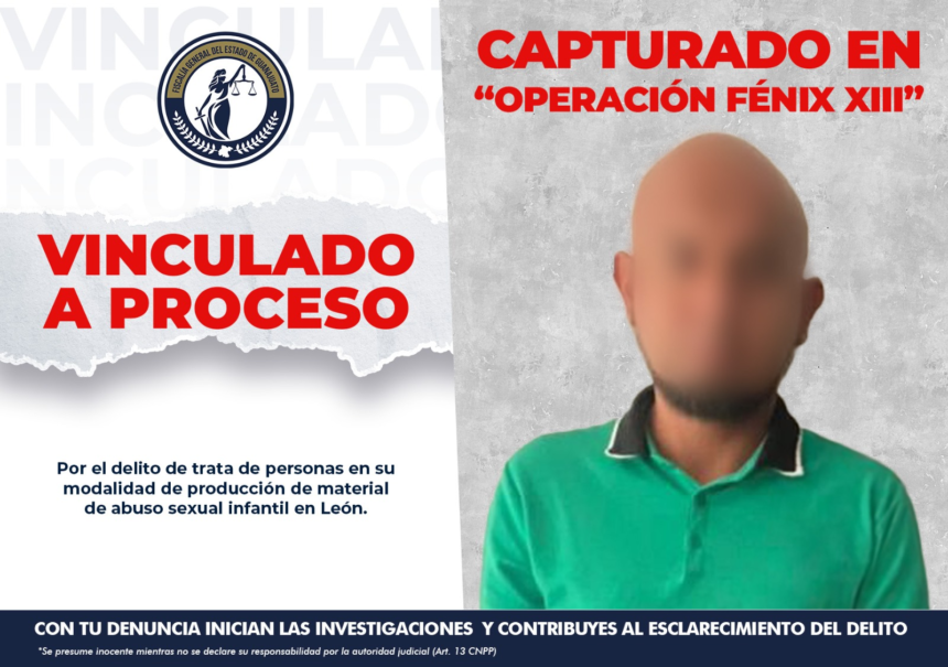 Desarticula FGE red de trata con material de abuso infantil en León.