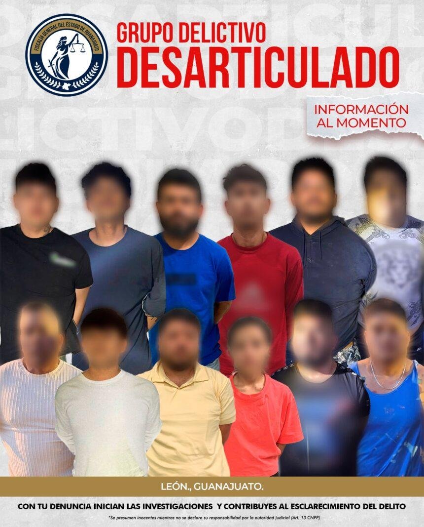 Desarticulan grupo criminal que operaba en León