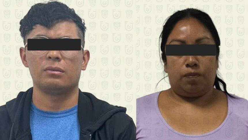 Detienen a dos extorsionadores que exigieron 300 mil pesos a comerciante en CDMX