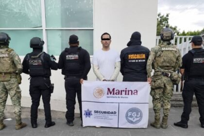 Detienen a líder de huachicol en AICM de la Ciudad de México