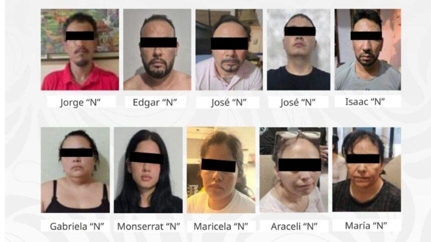 detienen a m4 operador del cjng y a nueve complices Detienen a "M4", operador del CJNG, y a nueve cómplices en Nayarit