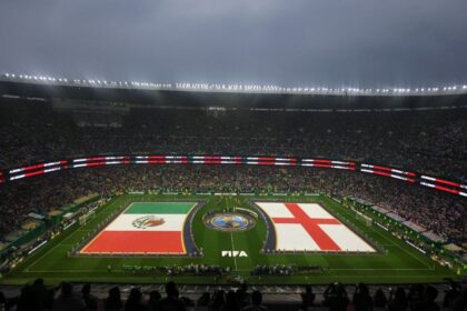 el himno nacional mexicano retumba en el azteca antes del El Himno Nacional Mexicano retumba en el Azteca antes del partido ante Inglaterra