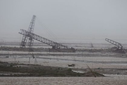 El tifón "Bavi" causa daños en Taiwán y activa alertas en China