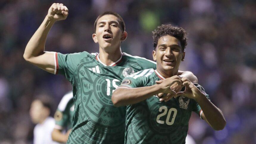 El Tri Sub-20 golea a Guatemala y avanza a Cuartos de Final