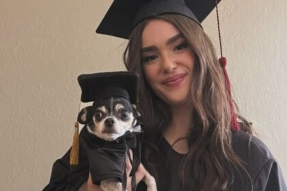 Emily Álvarez se gradúa de la preparatoria sin la presencia de su papá