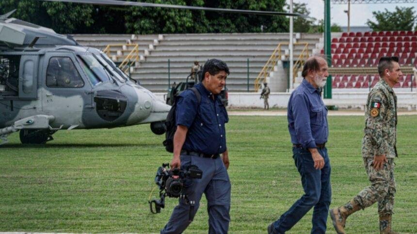 Epigmenio Ibarra acusado de utilizar helicópteros del Ejército para filmar en Sinaloa