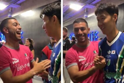 erik lira y heung min son se reencontraron en el juego Erik Lira y Heung-min Son se reencontraron en el Juego de Estrellas