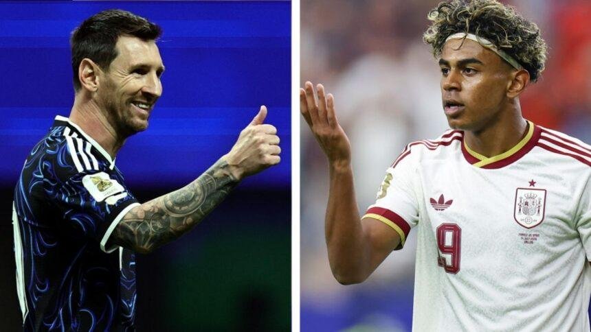 España y Argentina: Messi y Lamine Yamal se enfrentan en la final soñada