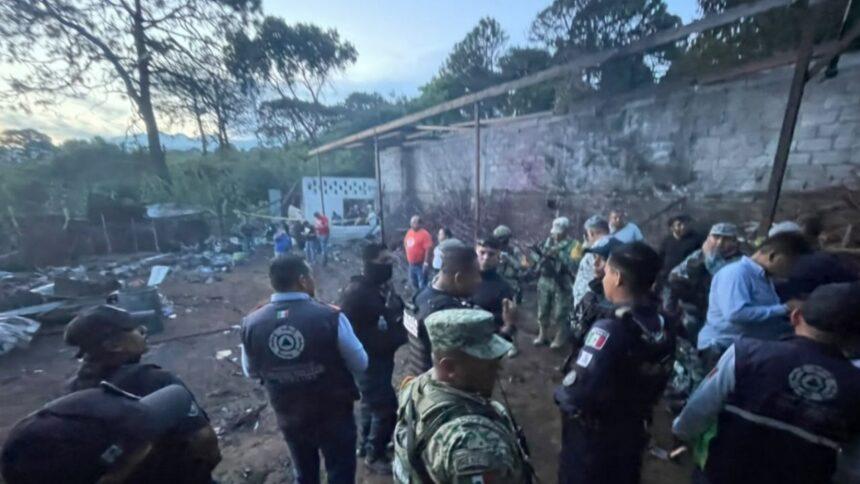 Explosión de polvorín en Morelos causa muerte de mujer y dos heridos