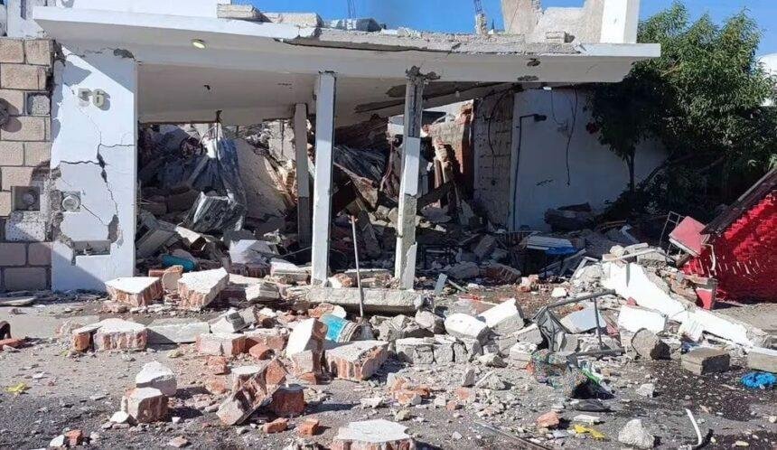 Explosión de tanques de gas en San José Iturbide deja cuatro heridos graves