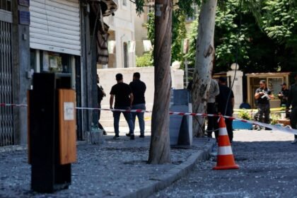 explosiones en damasco dejan un muerto y 36 heridos durante Explosiones en Damasco dejan un muerto y 36 heridos durante visita de Macron