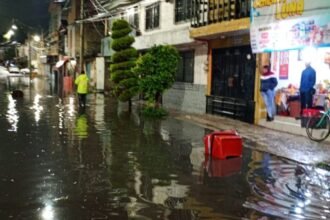 Fuertes lluvias en CDMX y Edomex causan inundaciones y caída de árboles