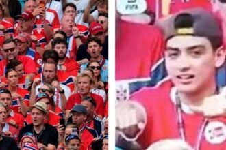Gil Mora ejecuta el famoso remo vikingo en el Mundial 2026 contra Inglaterra