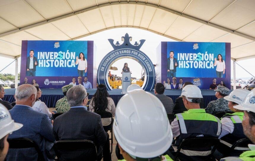 gobernadora de guanajuato presenta programa de conservacion de carreteras 2026 Gobernadora de Guanajuato presenta programa de conservación de carreteras 2026