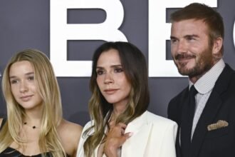 Harper Beckham celebra su 15 cumpleaños en compañía de su familia.