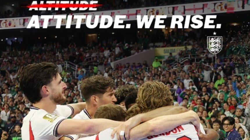 Inglaterra asegura que su actitud, no la altitud, determinó la victoria sobre el Tri