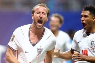 Inglaterra avanza a Octavos tras doblete de Kane frente a RD Congo