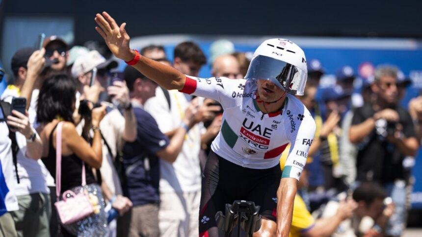 Isaac del Toro debuta en el Tour de Francia y termina sexto