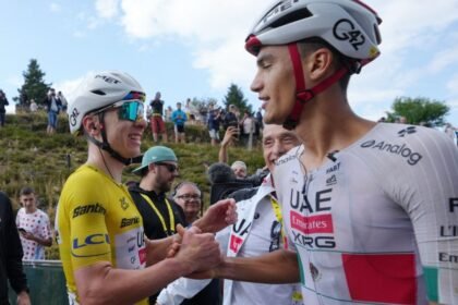 Isaac del Toro segundo en la etapa 14 del Tour de Francia