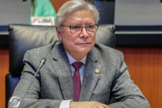 Jaime Bonilla refuta acusaciones de Marina del Pilar sobre cruce a EU sin visa.
