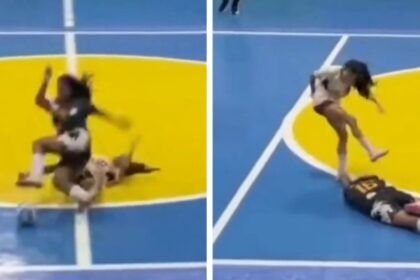 jugadora de brasil suspendida cinco anos por agresion en futbol Jugadora de Brasil suspendida cinco años por agresión en fútbol sala