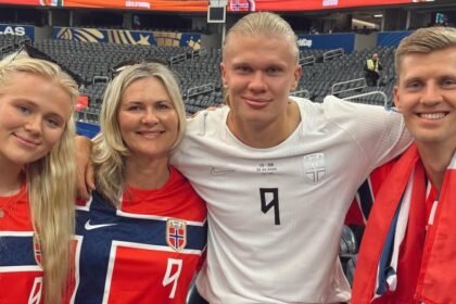 La hermana de Erling Haaland y su impresionante parecido con el goleador