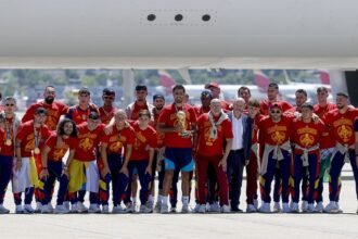 La selección española regresa a Madrid tras ganar la Copa del Mundo