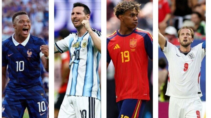 Las mejores selecciones del ranking FIFA se enfrentan en Semifinales del Mundial