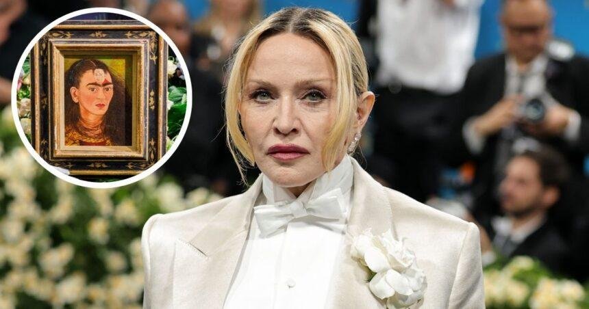 Madonna comparte su experiencia al conseguir un autorretrato de Frida Kahlo