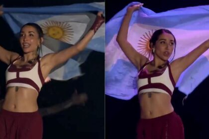 maria becerra defiende a argentina en concierto en espana María Becerra defiende a Argentina en concierto en España