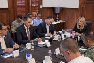 Maru Campos mejorará la seguridad en la comunidad Cinco Llagas