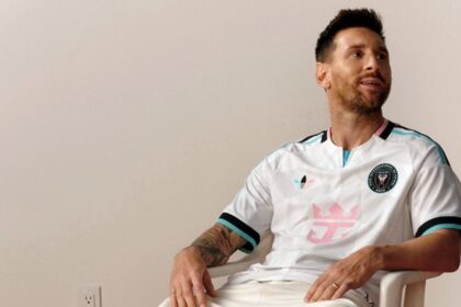 messi presenta el tercer uniforme blanco del inter miami inspirado Messi presenta el tercer uniforme blanco del Inter Miami inspirado en su estadio