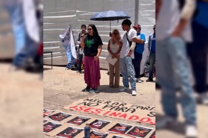 Mexicanos en CDMX exigen justicia por compatriotas asesinados por el ICE en EE.UU.