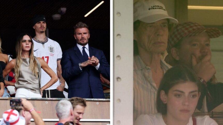 Mick Jagger y Venus Williams destacan en Miami durante Noruega vs Inglaterra