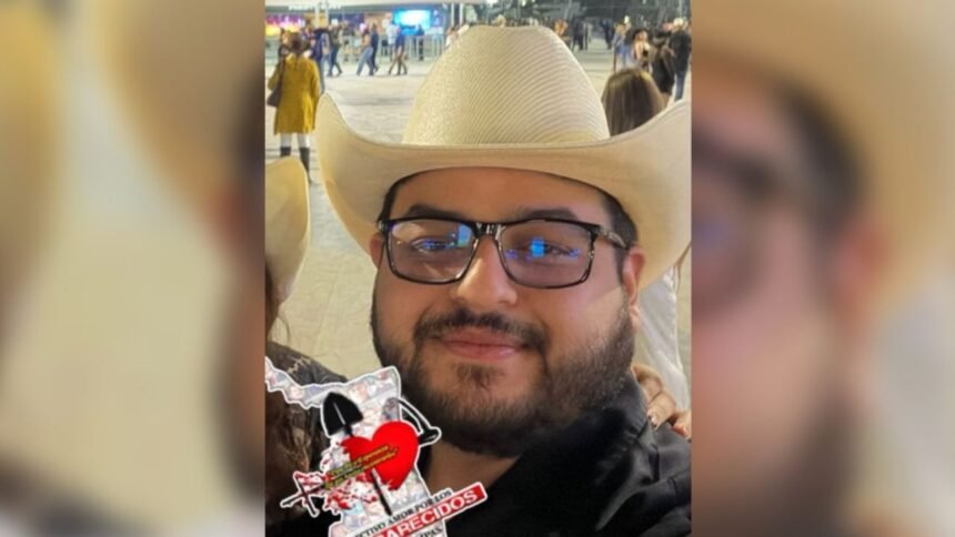 Miguel Ángel, joven desaparecido en Tamaulipas, fue visto por última vez al salir a trabajar.