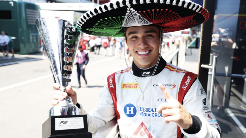Noel León se lleva la victoria en Fórmula 2 en Hungría