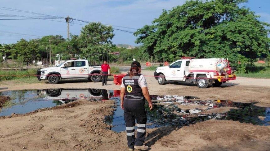 Nuevo derrame de hidrocarburo en Salina Cruz tras incidente reciente.