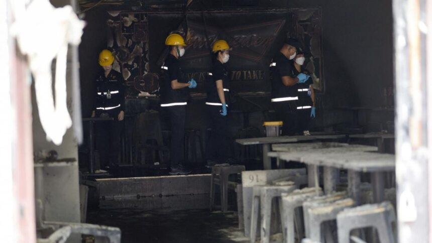 policia de tailandia investiga negligencia tras incendio en bar que Policía de Tailandia investiga negligencia tras incendio en bar que dejó 27 muertos