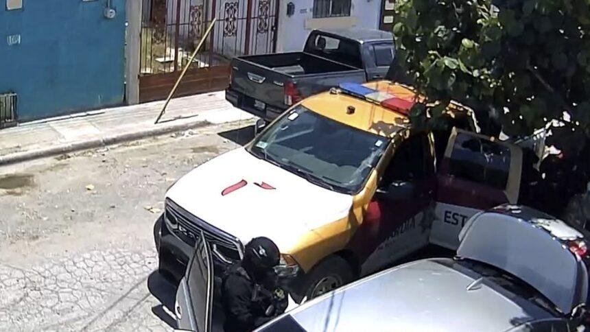 Policías de Tamaulipas son grabados extorsionando y secuestrando a un comerciante