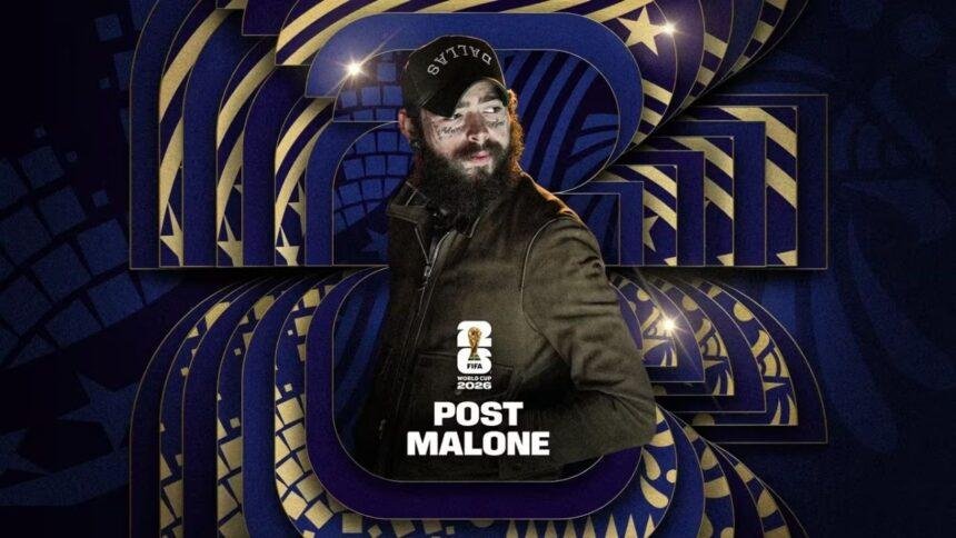 Post Malone cerrará la ceremonia previa a la Final del Mundial 2026