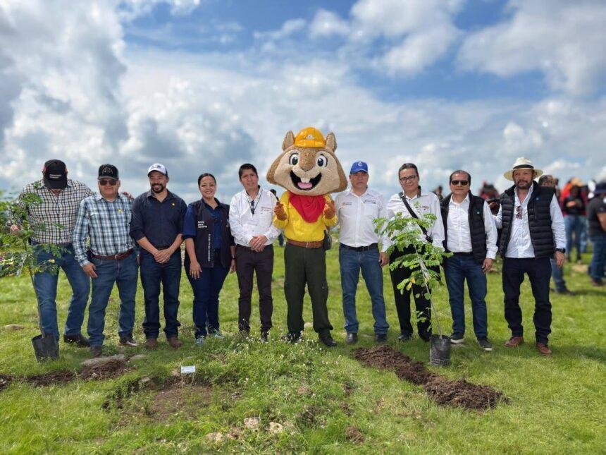 procuraduria ambiental de romita colabora en jornada de reforestacion con Procuraduría Ambiental de Romita colabora en jornada de reforestación con CONAFOR
