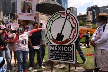 protestan en cdmx para exigir localizacion de ana ameli desaparecida Protestan en CDMX para exigir localización de Ana Amelí desaparecida hace un año