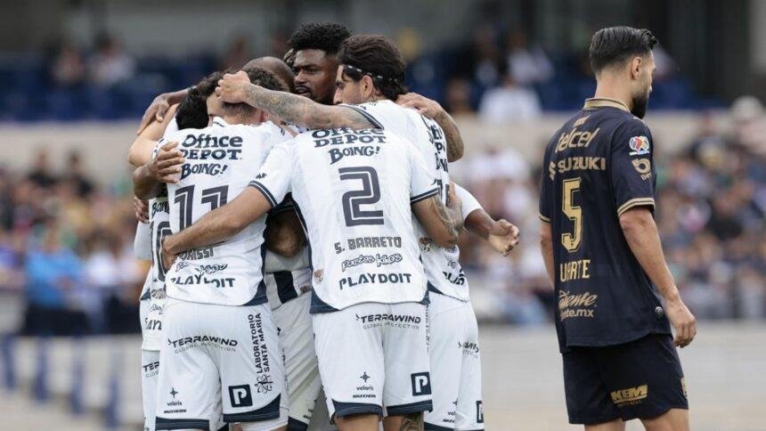 pumas sufre goleada en casa ante pachuca tras salida de Pumas sufre goleada en casa ante Pachuca tras salida de Juárez
