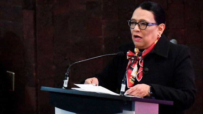rosa icela se disculpa con madres buscadoras por comentario sobre Rosa Icela se disculpa con madres buscadoras por comentario sobre viaje a CDMX.