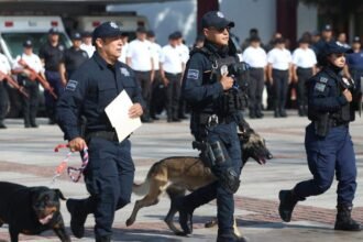 Salamanca: Homenaje a Barret y Chubi, perros de la Policía Canina