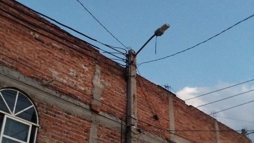 Salamanca: Lluvias provocan fallas en alumbrado y cortes de energía